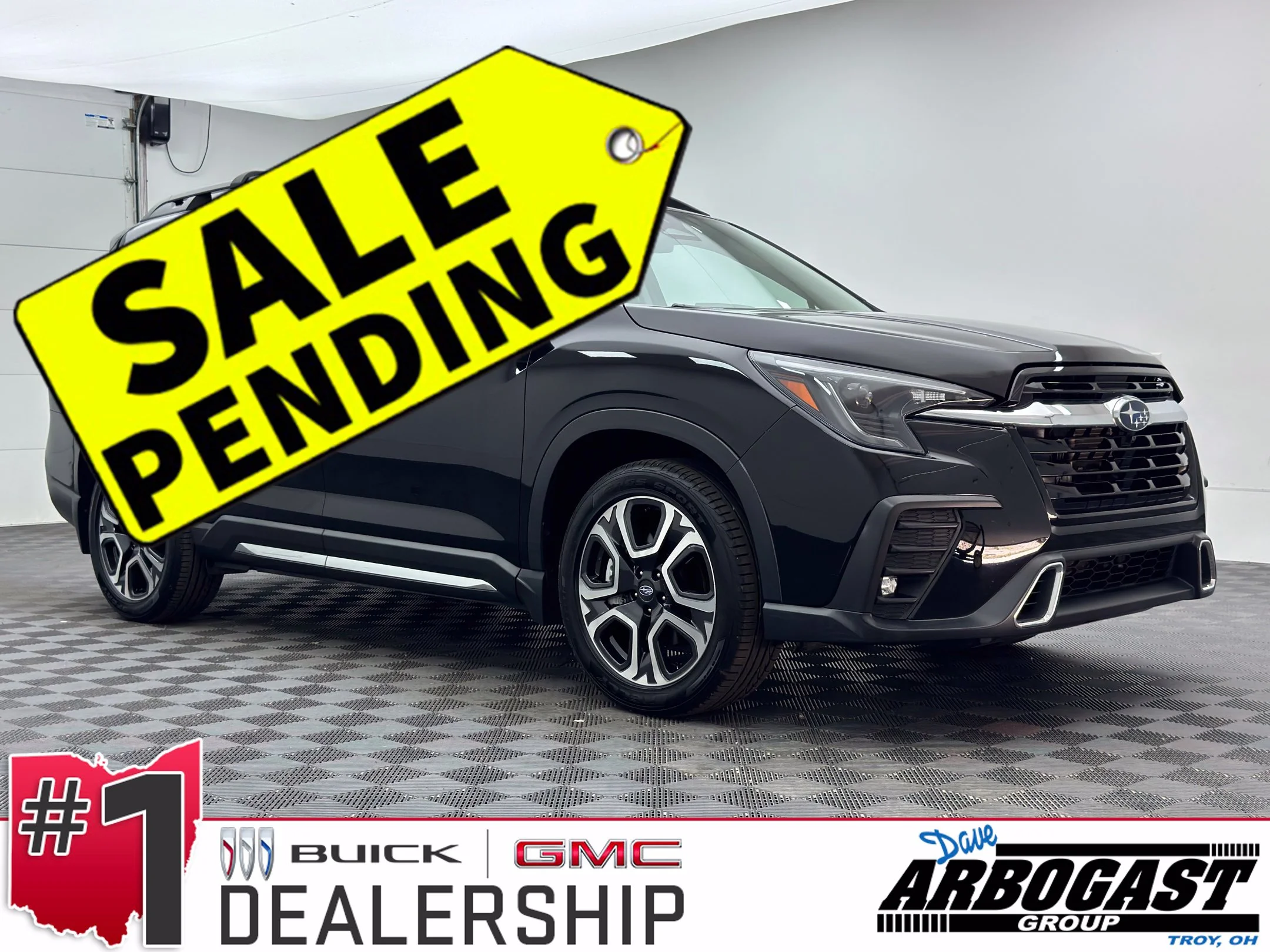 Used 2024 Crystal Black Silica Subaru Touring image 1