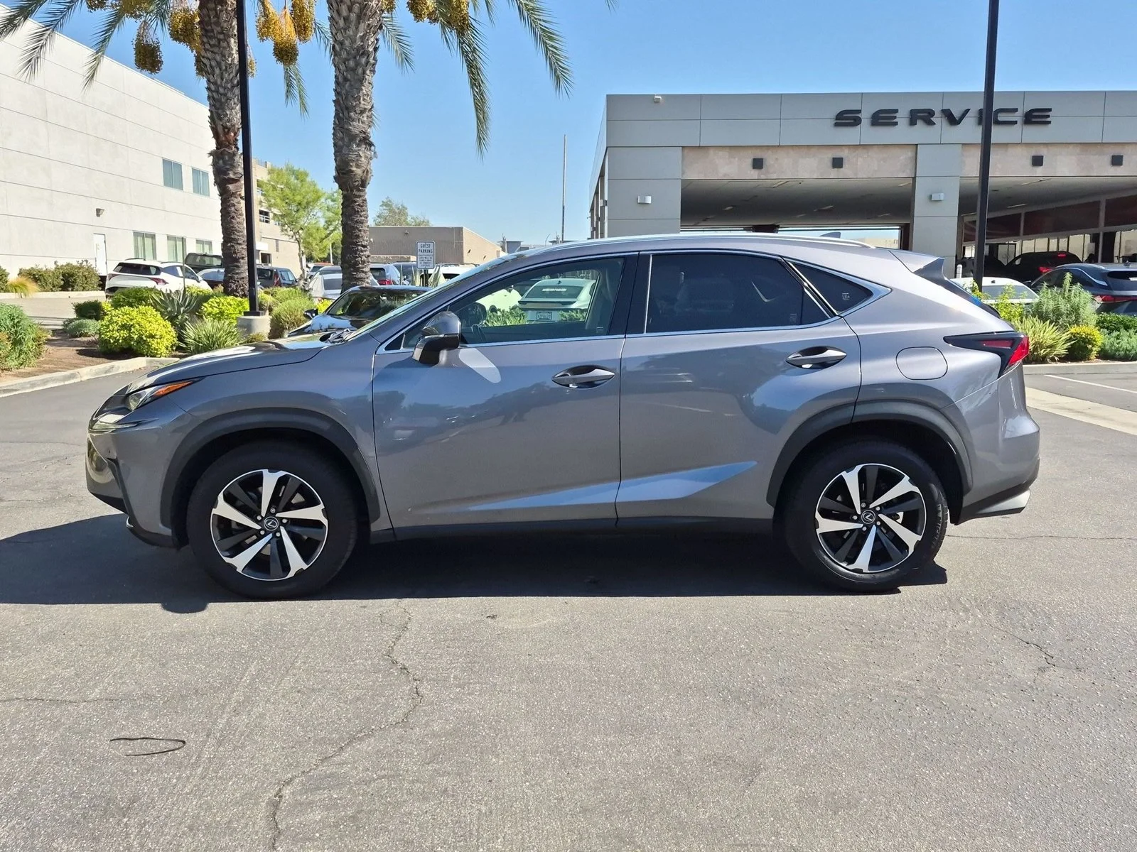 Used 2021 Nebula Gray Pearl Lexus NX 300 image 8