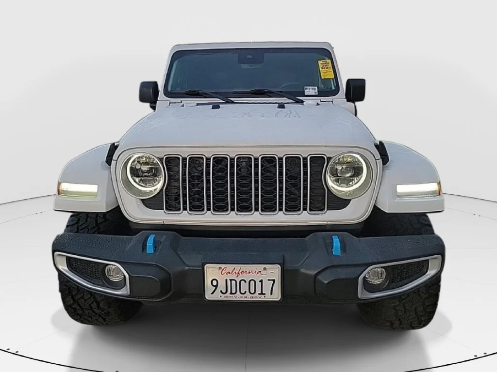 Used 2024 White Jeep Sahara 4xe image 3