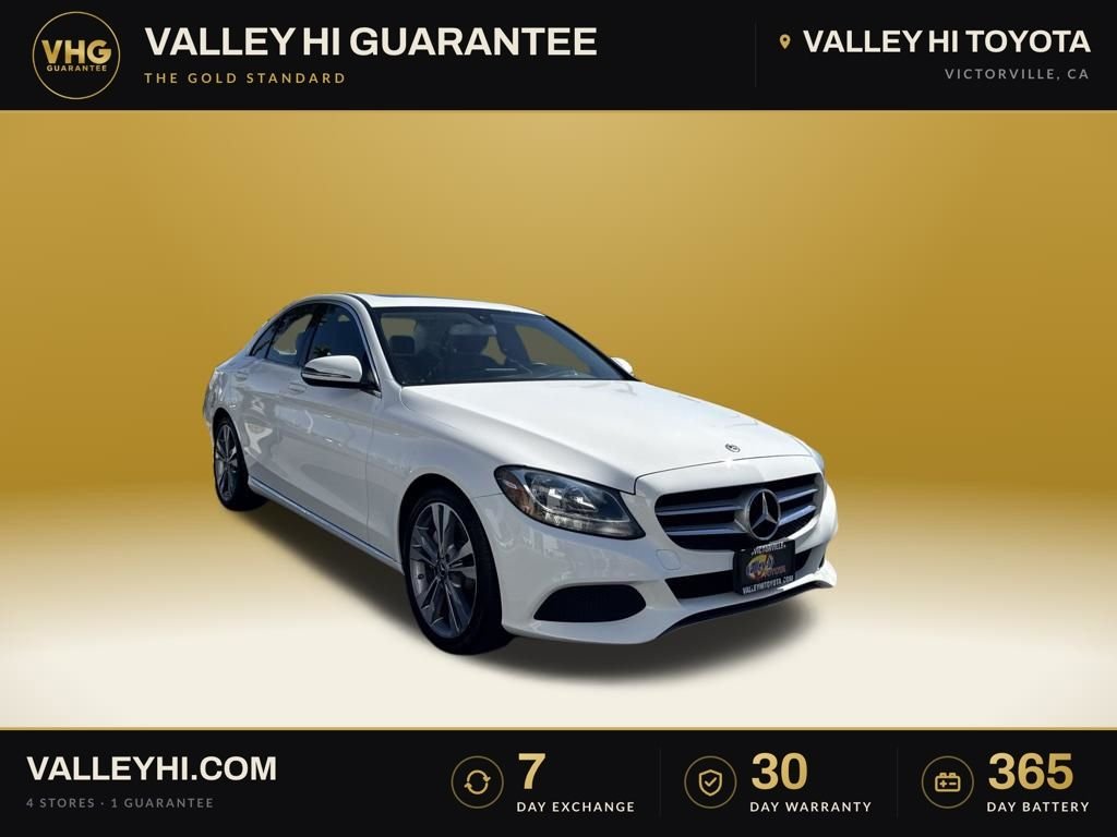 Used 2018 White Mercedes-Benz C 300 image 1