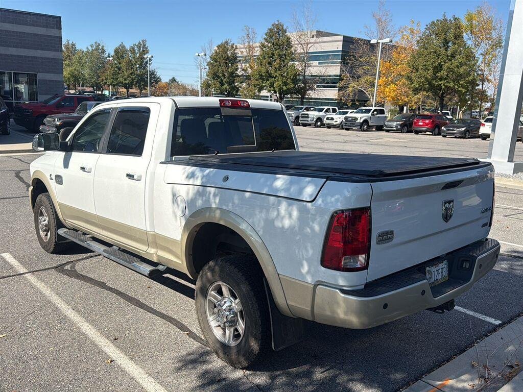 Used 2012 Bright White Ram Laramie Longhorn image 4
