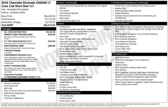 Used 2026 White Chevrolet LT image 5