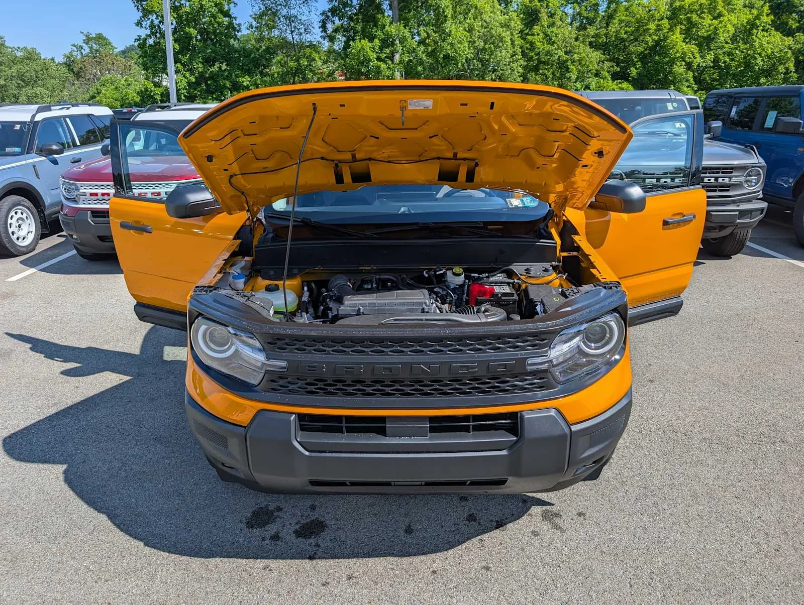 New 2026 Orange Fury Metallic Tri-Coat Ford Big Bend® image 11
