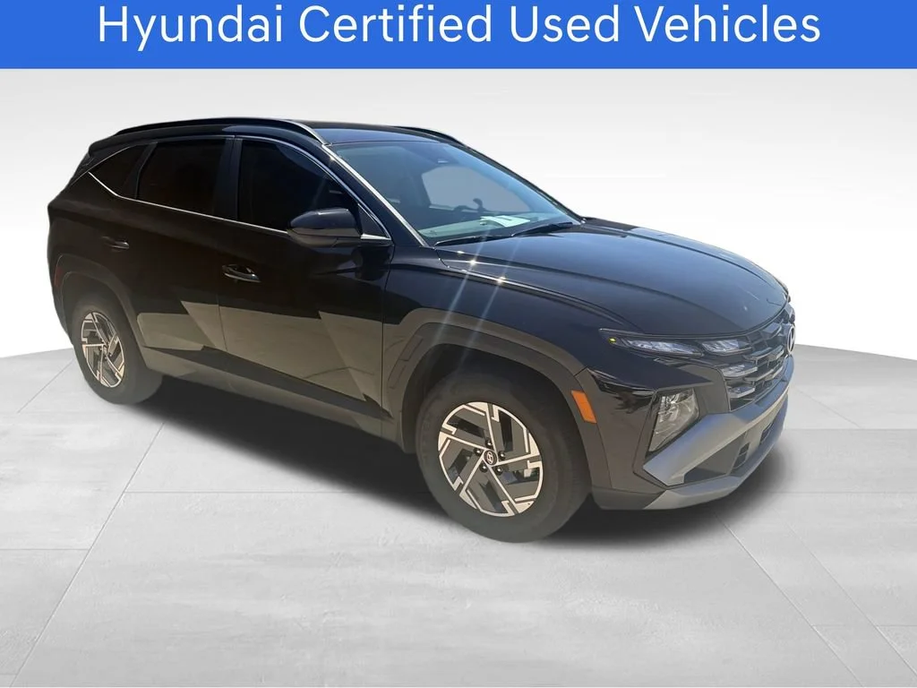 Certified Pre-Owned 2025 Hyundai Tucson Hybrid Blue