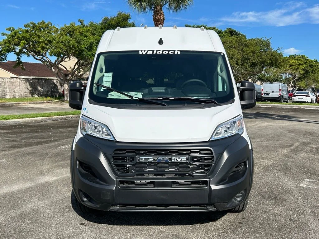 Used 2023 Bright White Clearcoat Ram High Roof image 7