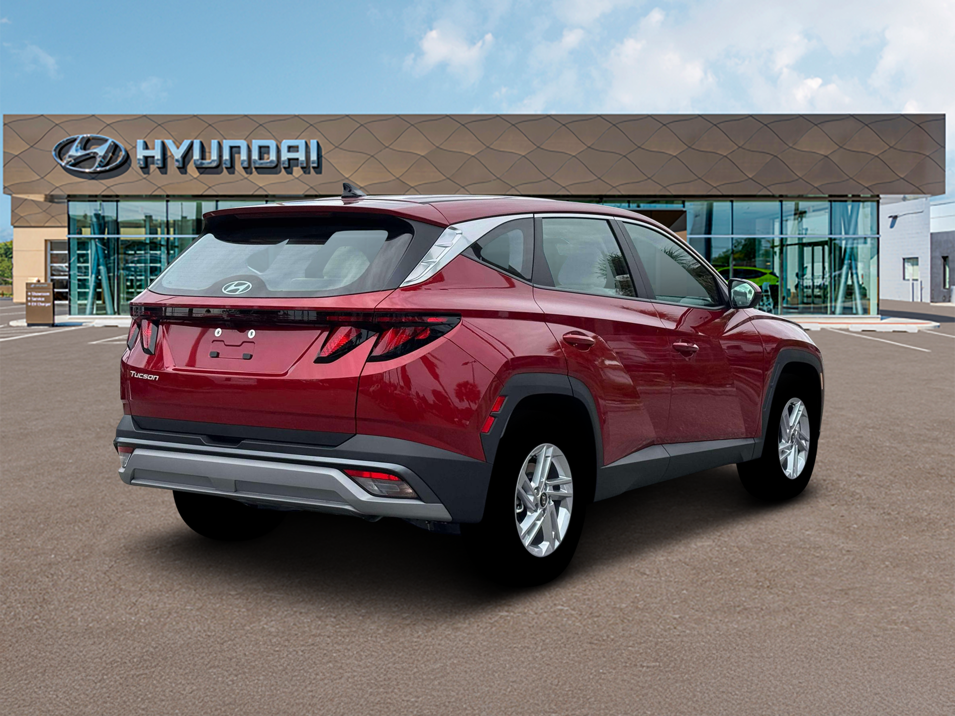 New 2026 Ultimate Red Hyundai SE FWD image 7
