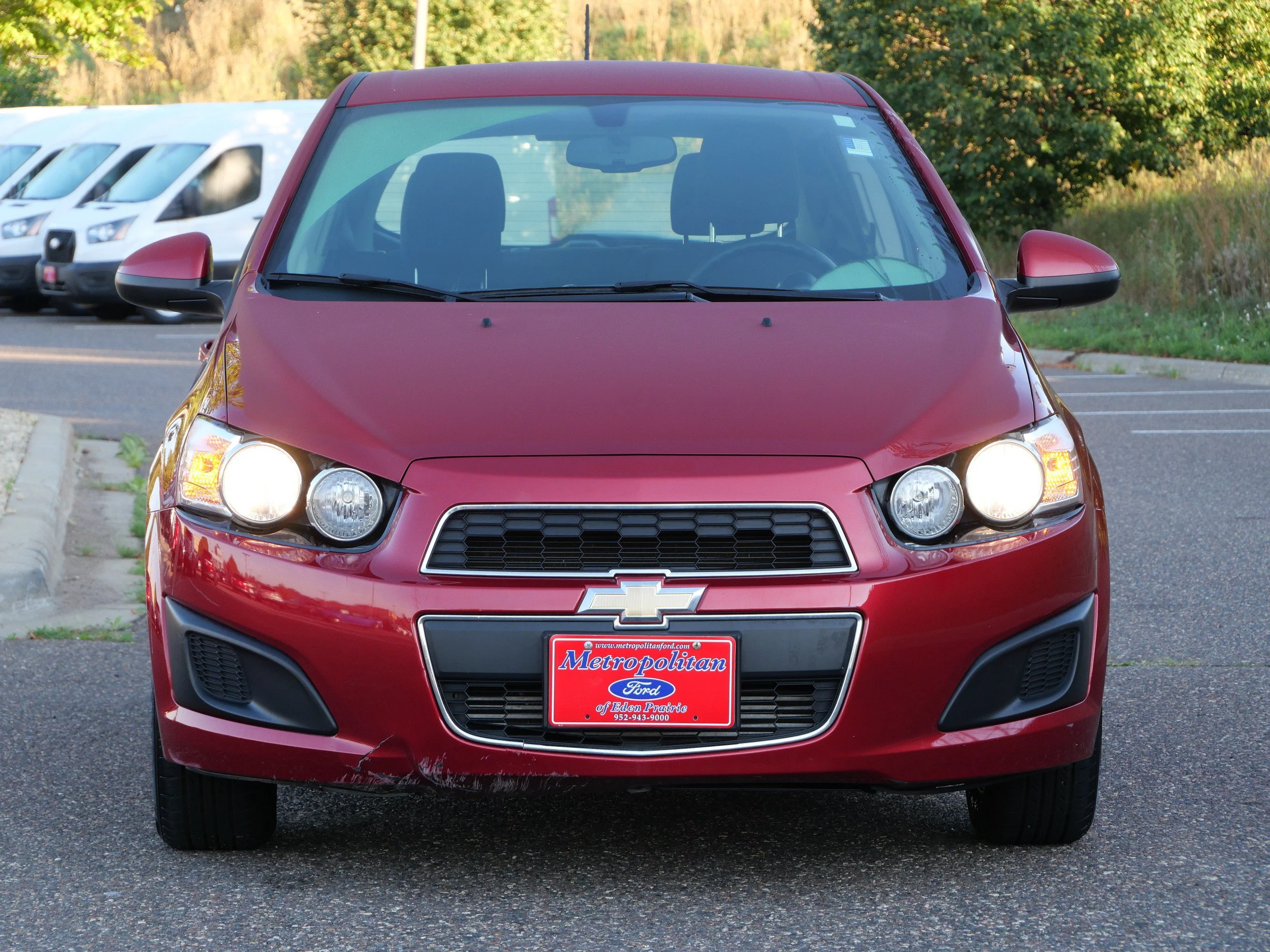 Used 2015 Chevrolet Sonic LT with VIN 1G1JC6SB9F4164063 for sale in Eden Prairie, Minnesota