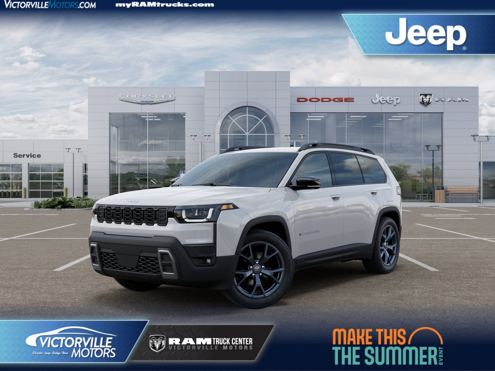 New 2026 Bright White Clearcoat Jeep Limited image 1