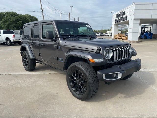 Used 2025 Jeep Wrangler 4xe Sahara 4XE with VIN 1C4RJXP65SW600343 for sale in Webster, TX