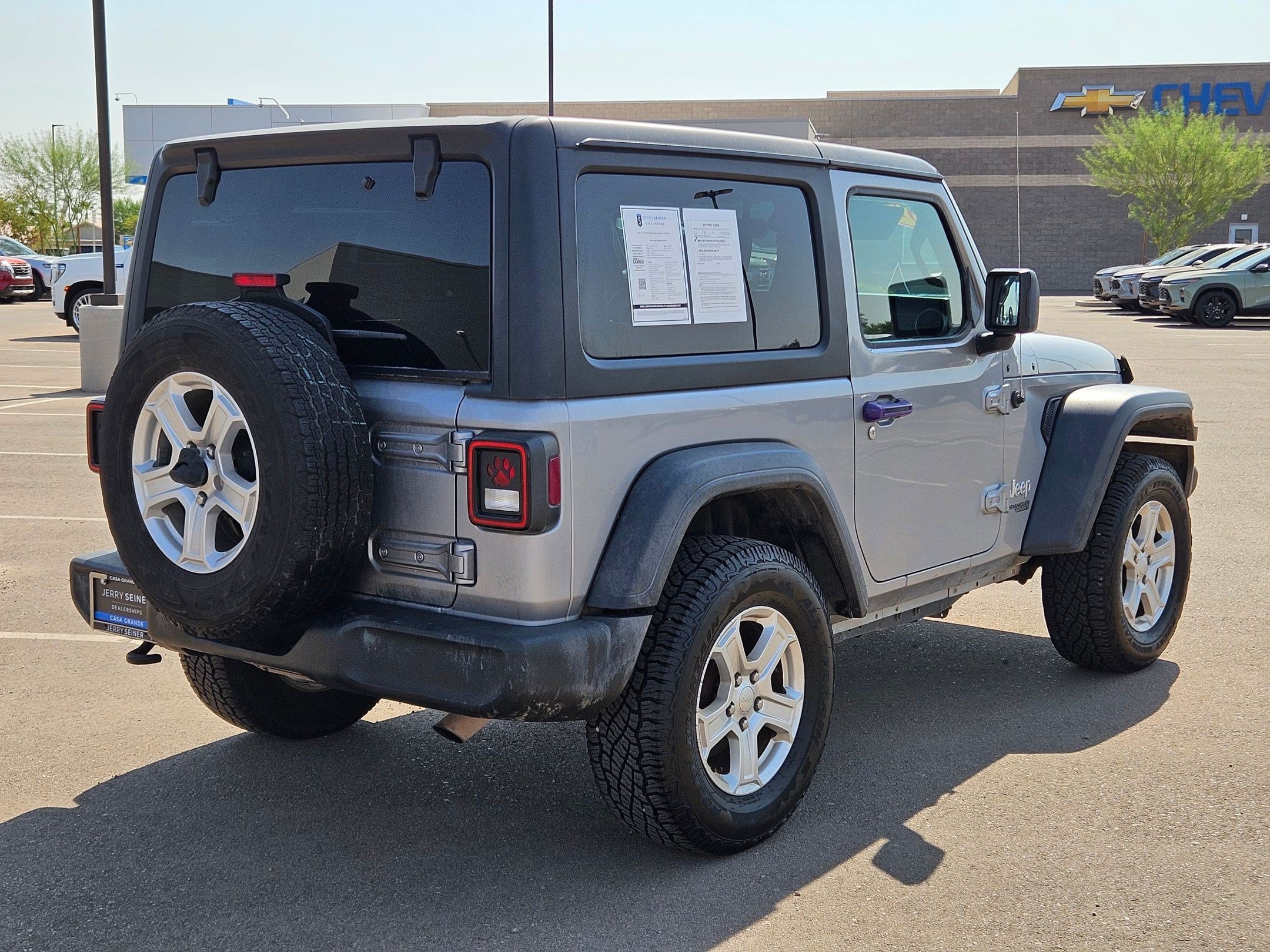 Certified Used 2020 Silver Jeep Sport S 4x4 image 5