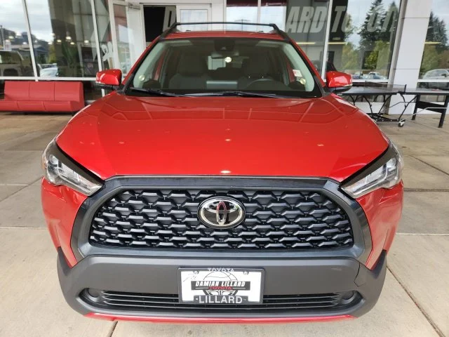 Certified Used 2022 Red Toyota LE image 9