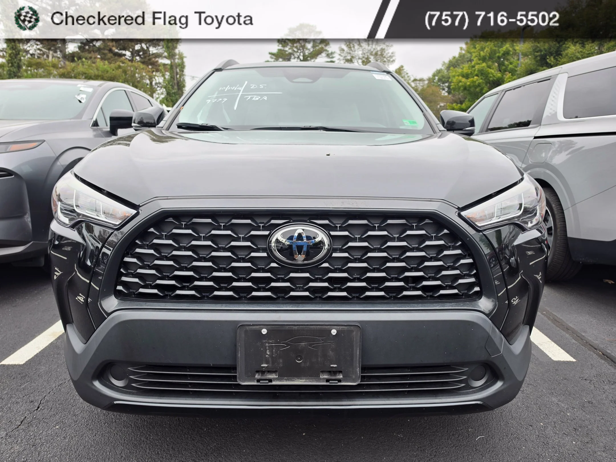 Used 2024 Jet Black Toyota LE image 2