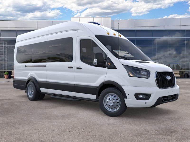 New 2026 Oxford White Ford Passenger Van XLT image 7
