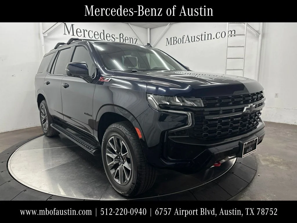 Used 2023 Blue Chevrolet Z71 image 1