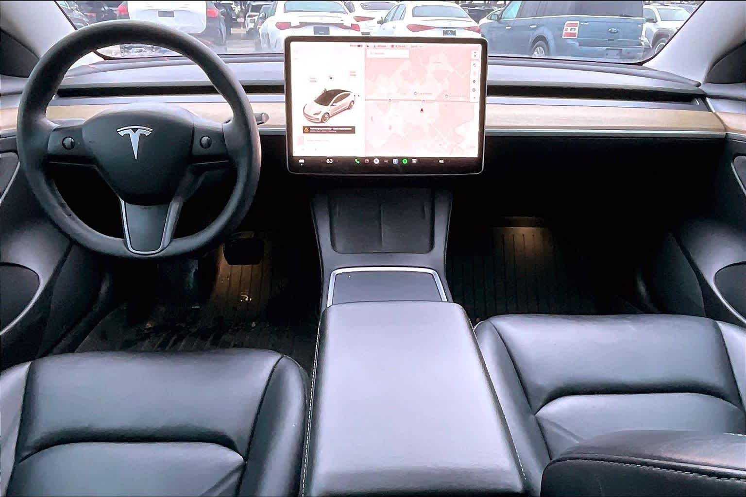 Used 2021 Pearl White Multi-Coat Tesla Long Range image 14