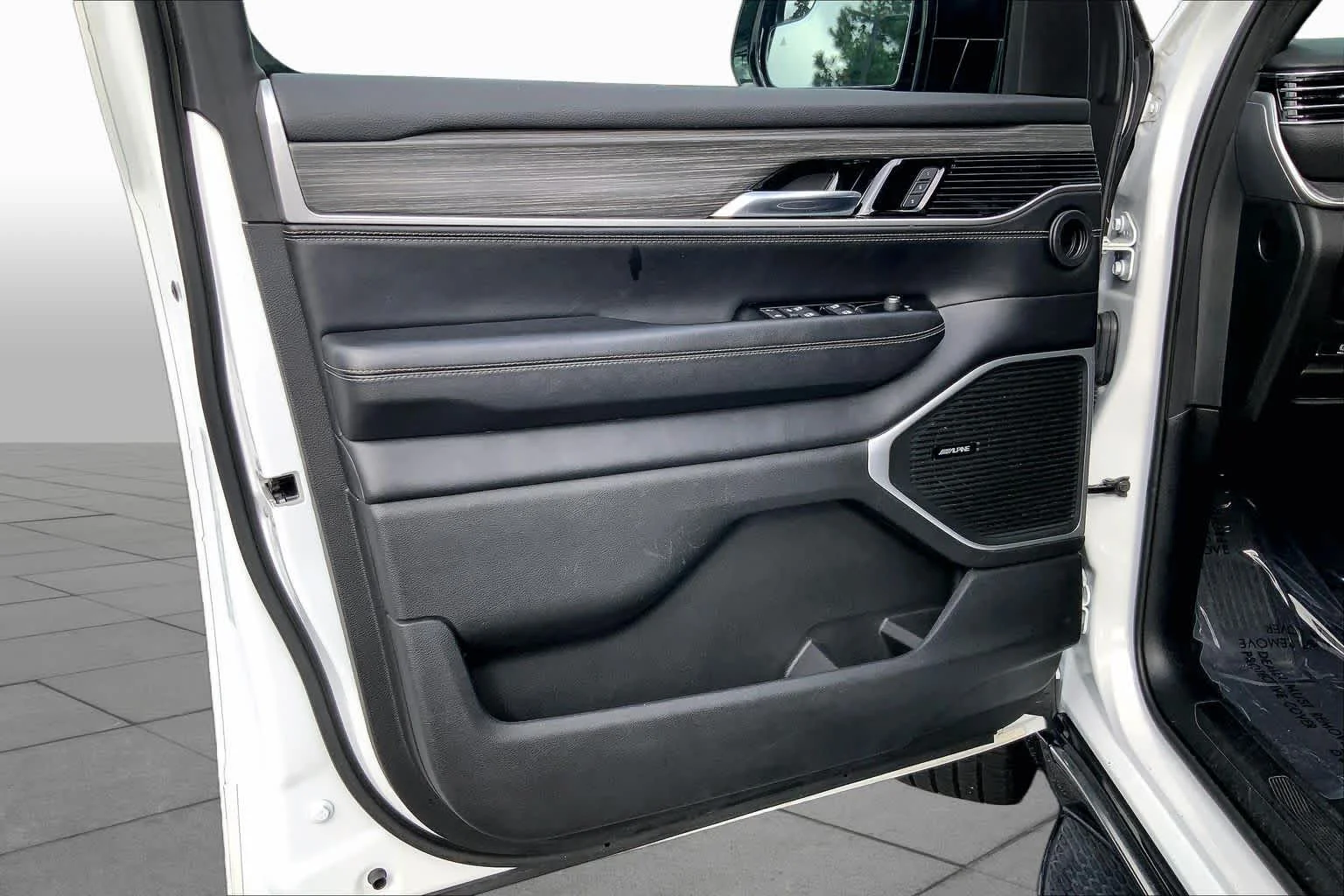Used 2024 Bright White Clearcoat Jeep Series III image 20