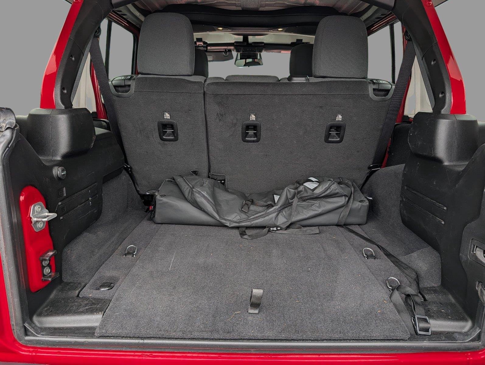 Used 2025 Firecracker Red Clearcoat Jeep Sahara image 31
