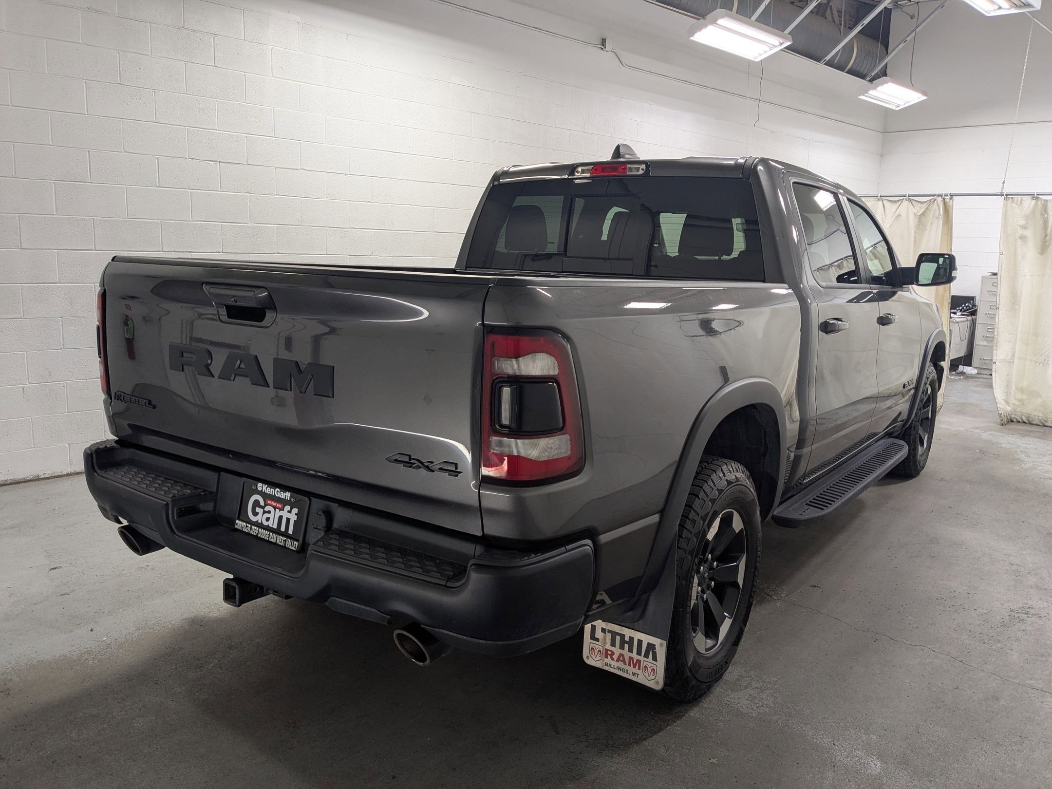 Used 2021 Granite Crystal Metallic Clearcoat Ram Rebel image 4