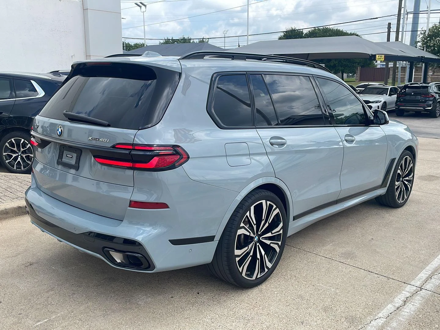 Certified Used 2024 Brooklyn Grey Metallic BMW xDrive40i image 3