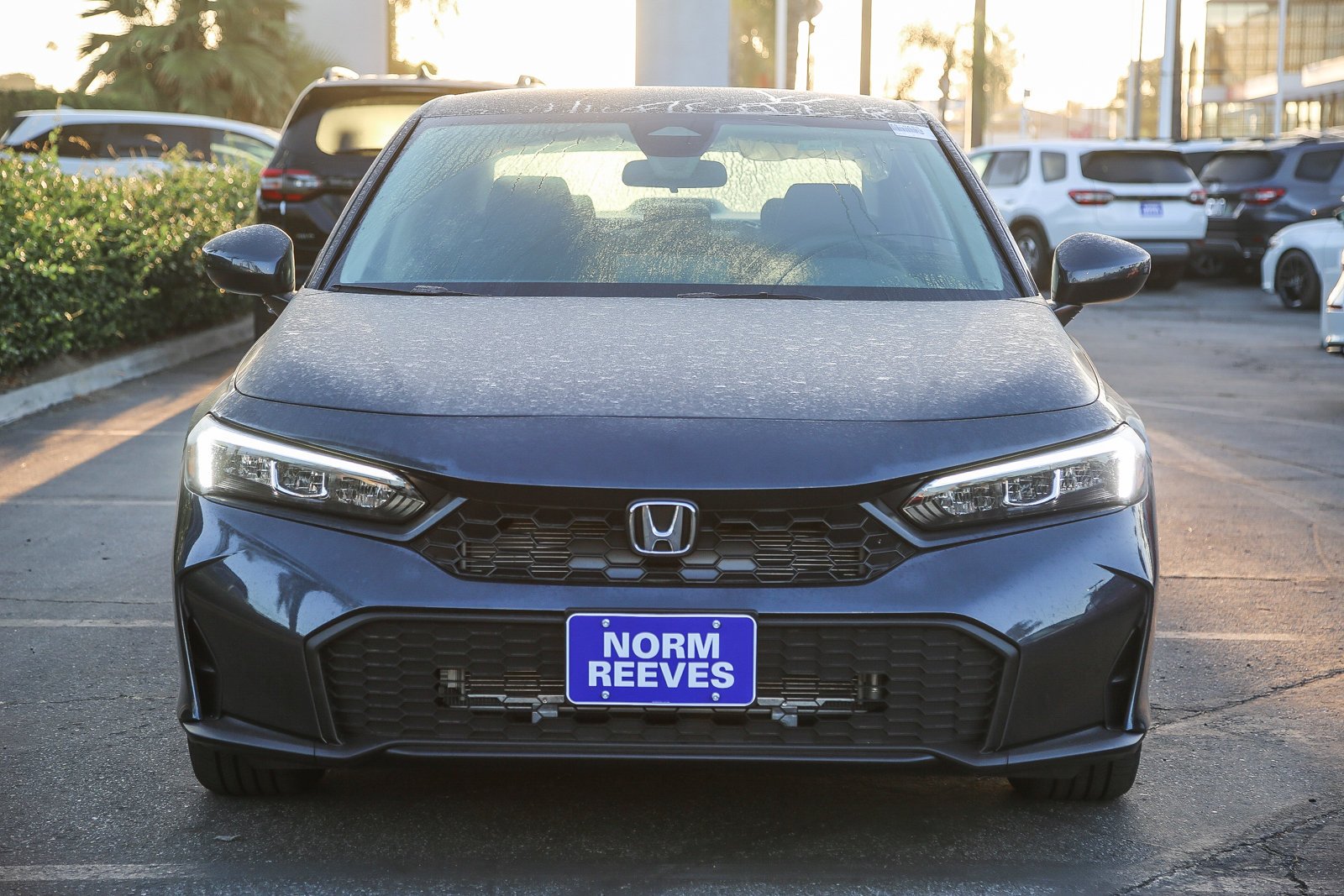 New 2026 Meteorite Gray Metallic Honda LX CVT image 2