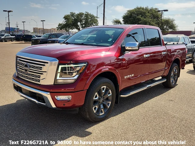 2023 Nissan Titan Platinum Reserve