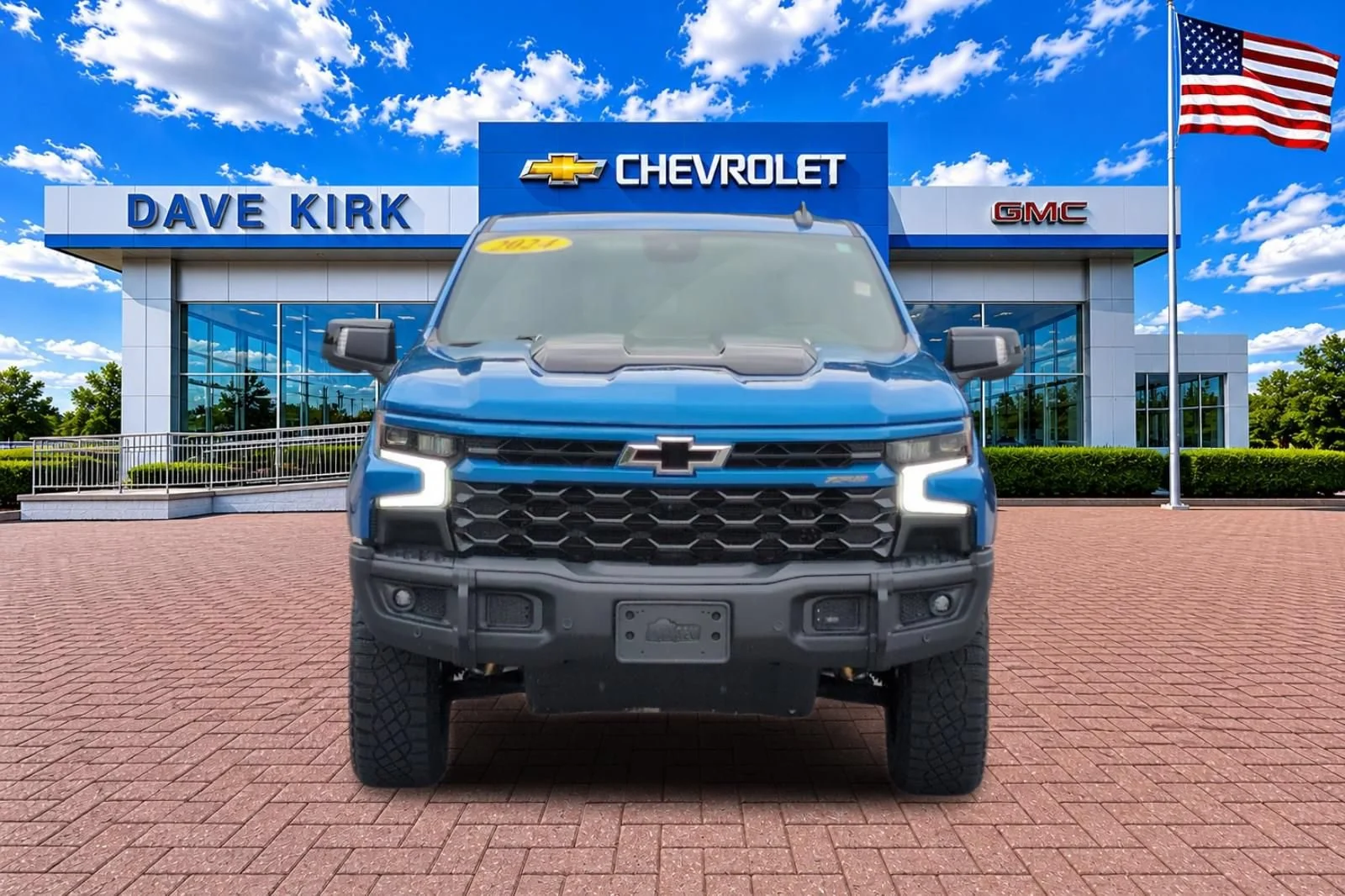 Used 2024 Glacier Blue Metallic Chevrolet ZR2 image 8