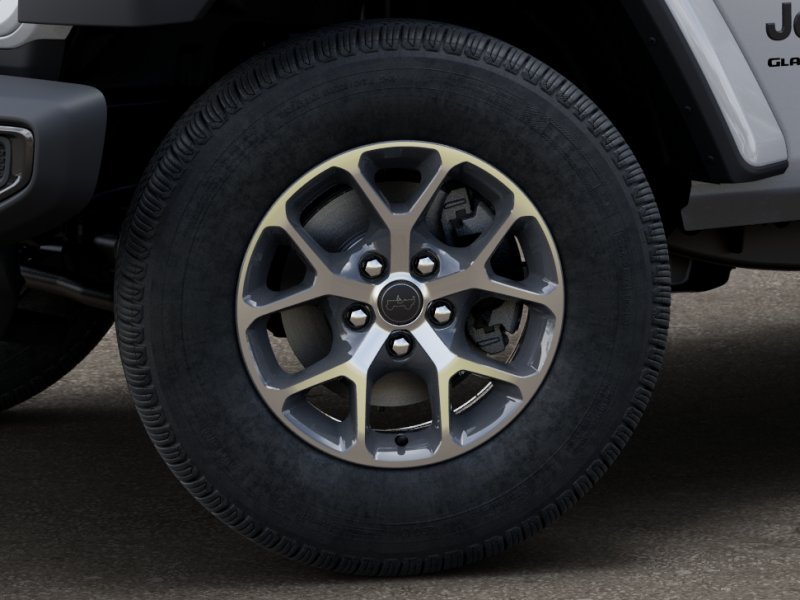New 2025 Bright White Clear-Coat Exterior Paint Jeep Sport S image 38