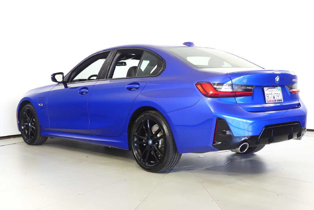 Certified Used 2023 Blue Metallic BMW 330e iPerformance image 9