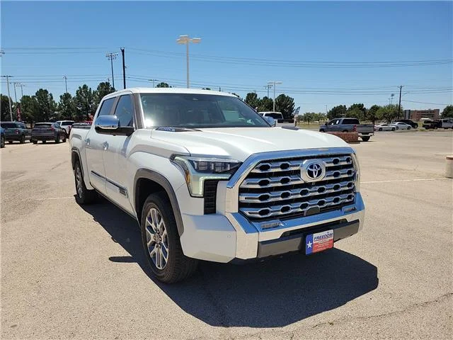 Used 2024 Wind Chill Pearl Toyota 1794 Limited Edition (A10) 4x4 CrewMax 5.5 ft. box image 6