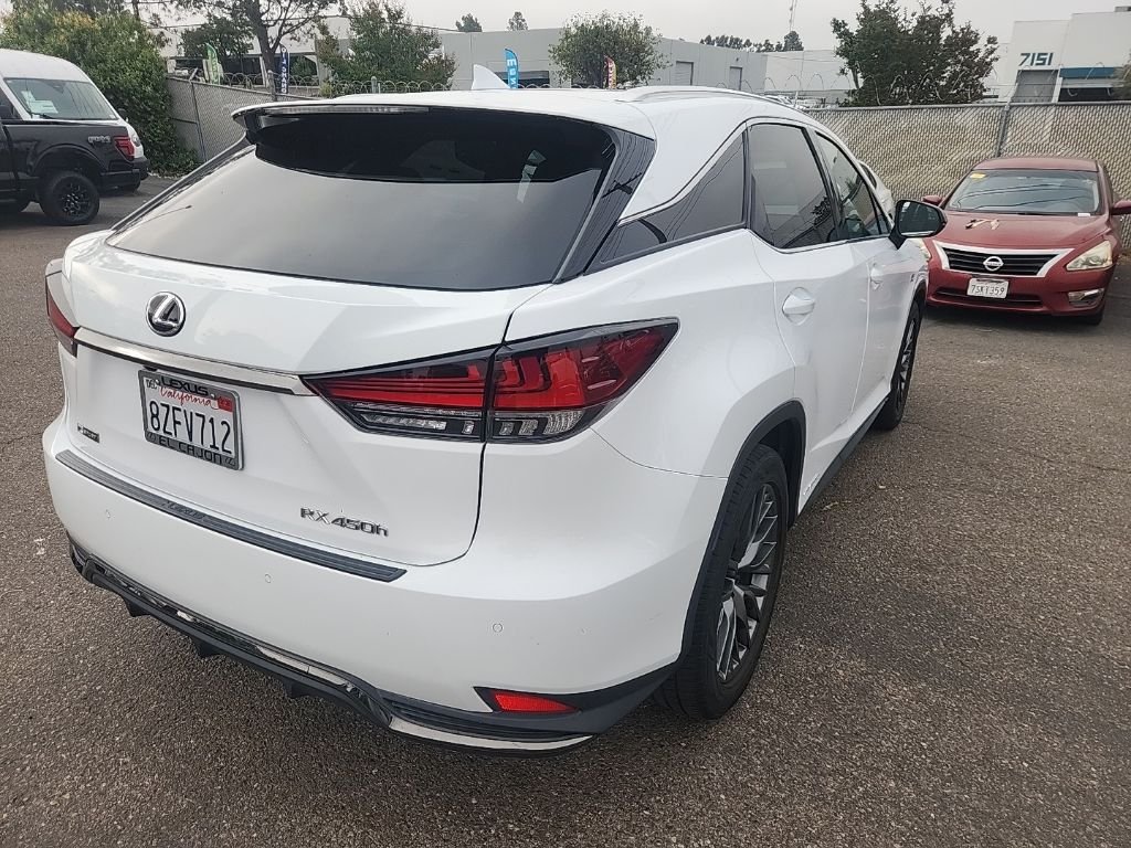 Used 2022 White Lexus 450h F Sport image 13