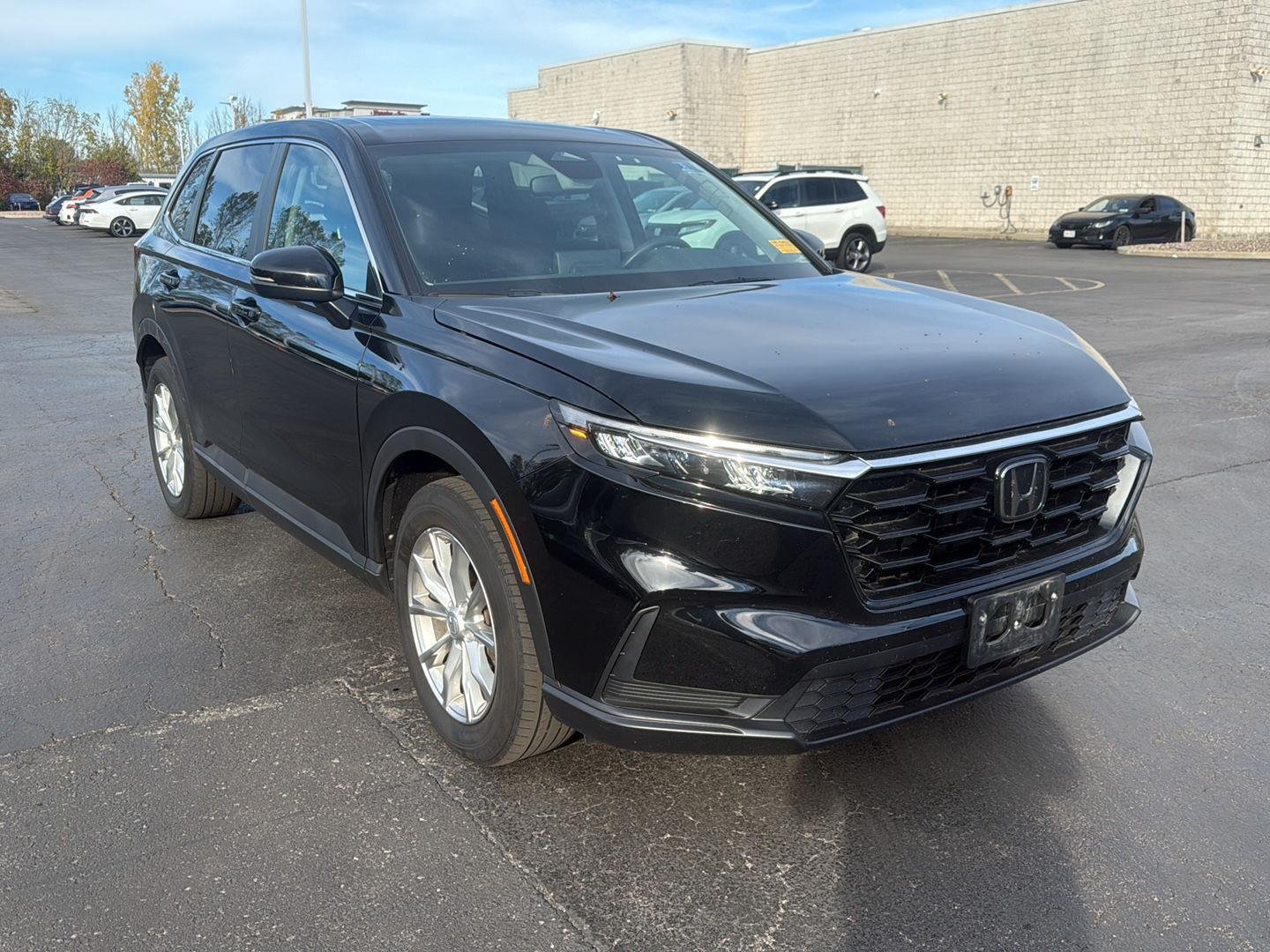 Used 2024 Crystal Black Pearl Honda EX image 4