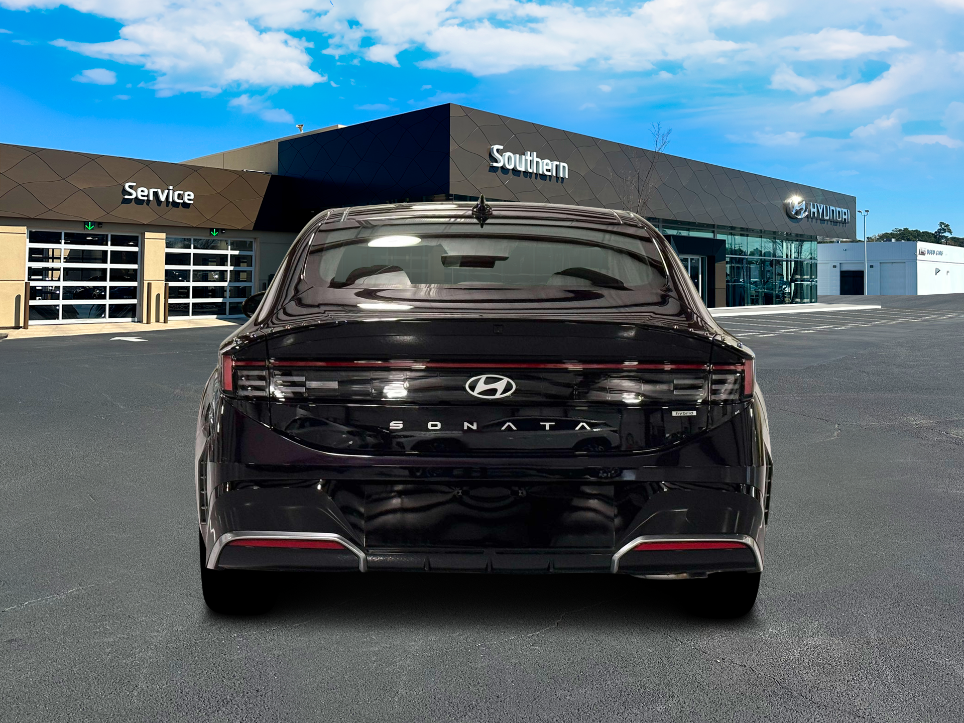 New 2026 Blue Hyundai SEL image 6
