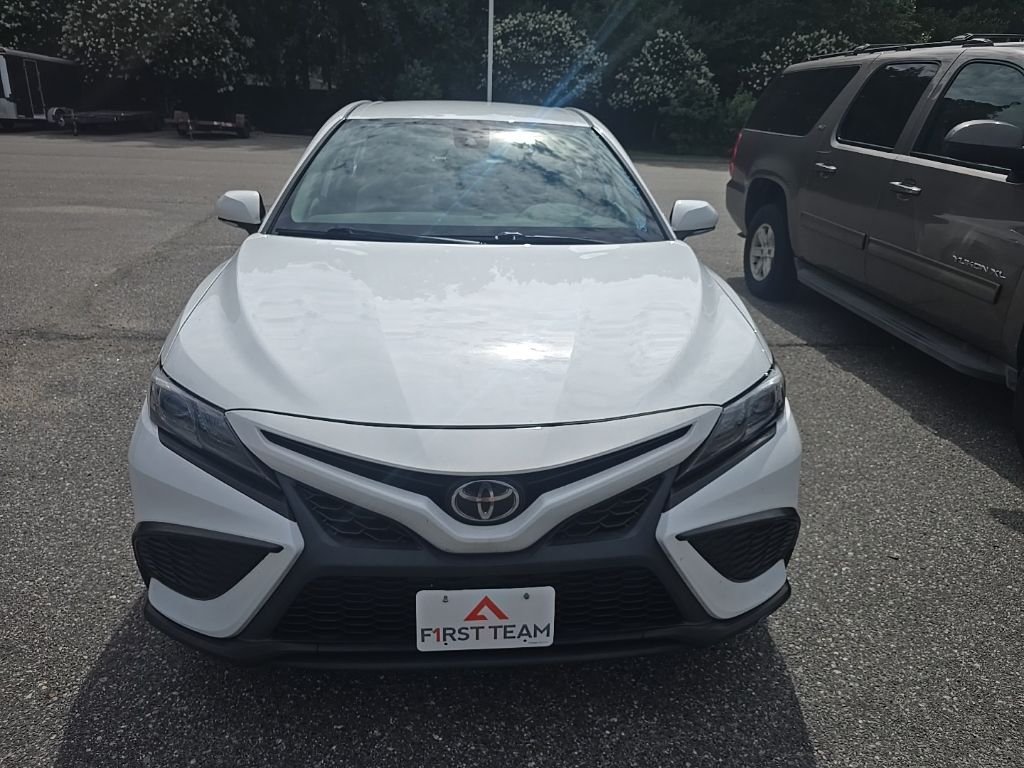 Used 2024 White Toyota SE image 2