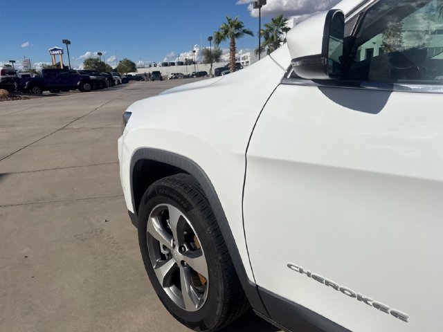 Used 2021 White Jeep Limited image 7