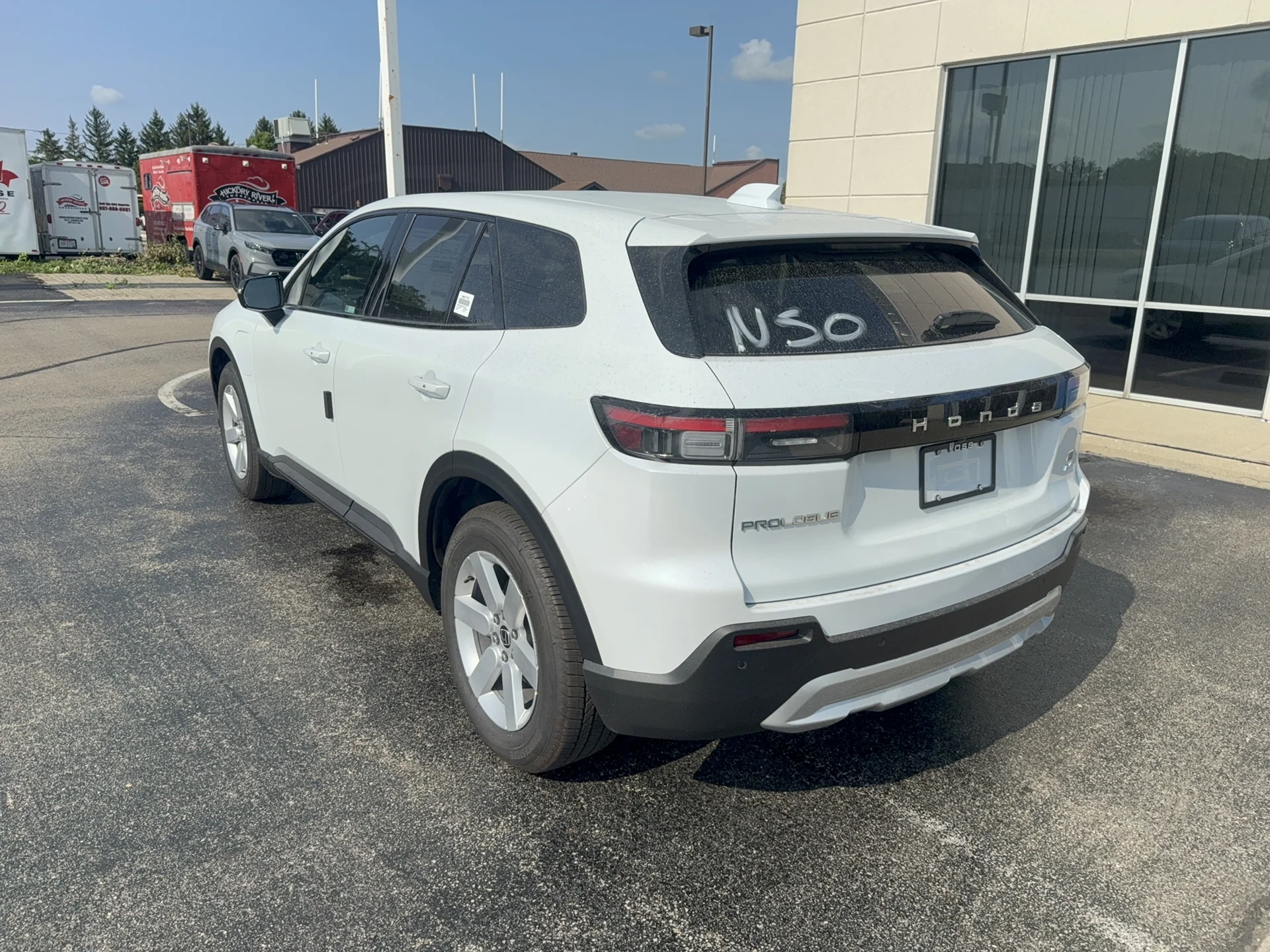 New 2026 Frostline White Pearl Honda EX image 7