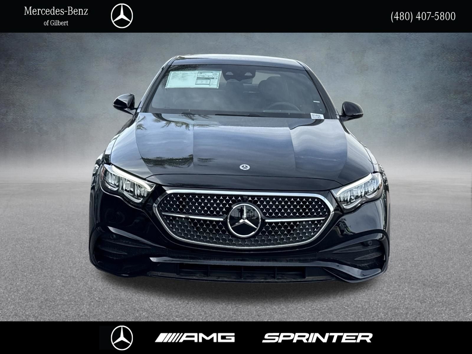 New 2027 Obsidian Black Metallic Mercedes-Benz E 350 image 2
