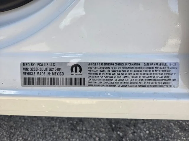 New 2026 Bright White Clear-Coat Exterior Paint RAM Big Horn image 19