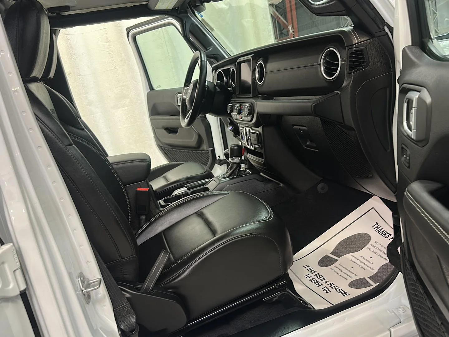 Used 2021 Bright White Clearcoat Jeep Overland image 30