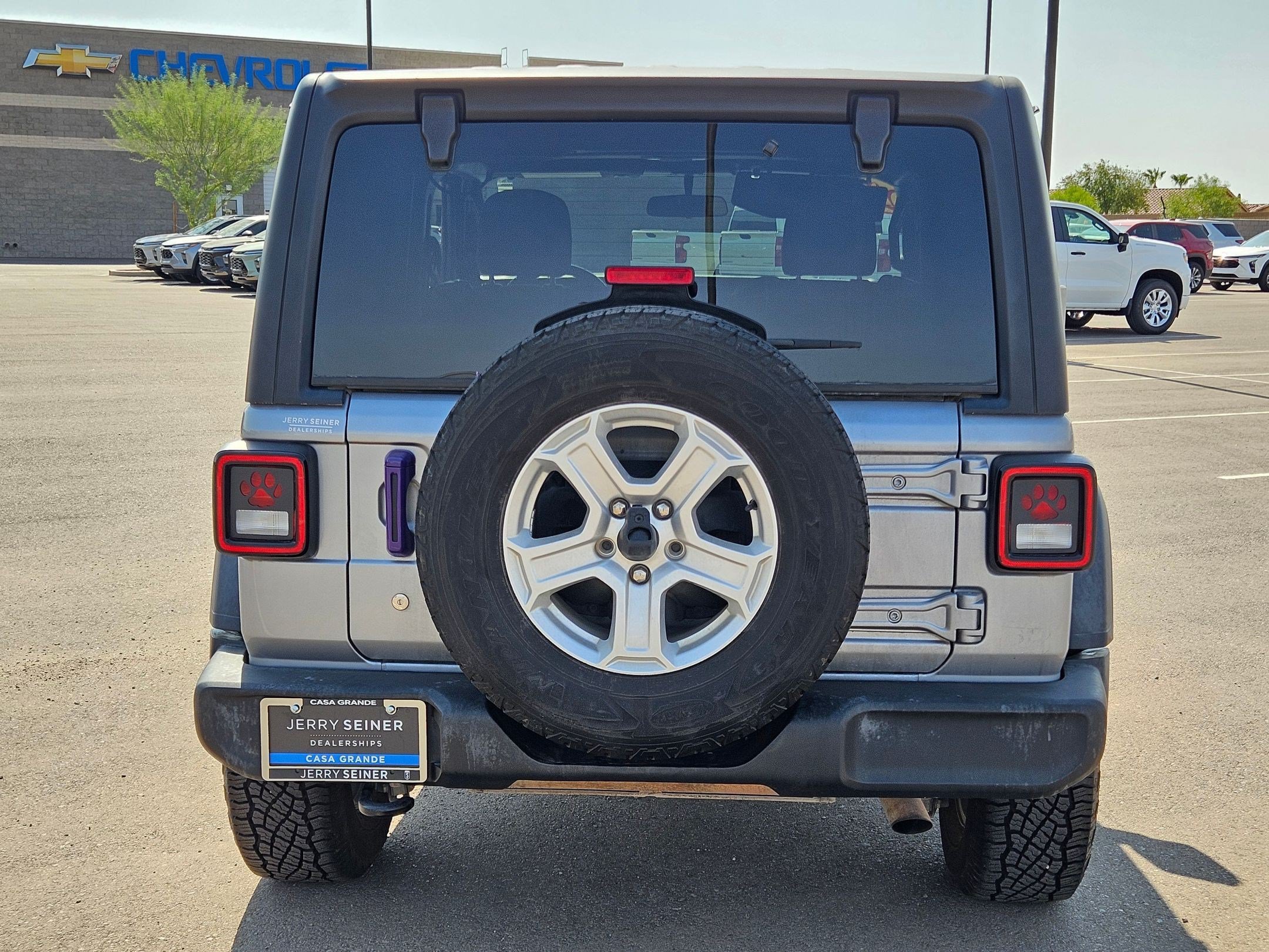 Certified Used 2020 Silver Jeep Sport S 4x4 image 4