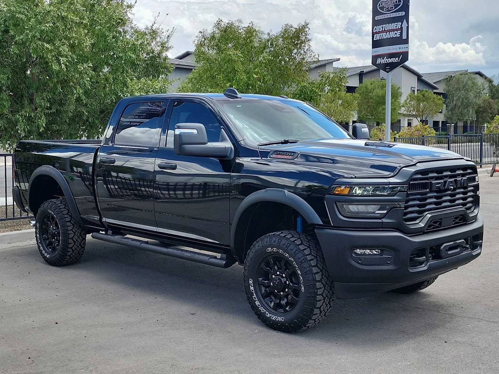 New 2026 Black Clearcoat RAM Tradesman image 2