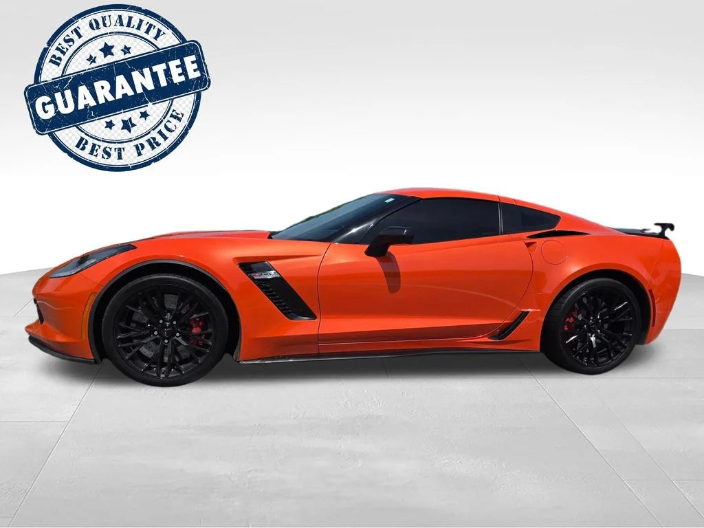 Used 2019 SEBRING ORANGE TINTCOAT Chevrolet Z06 2LZ image 3