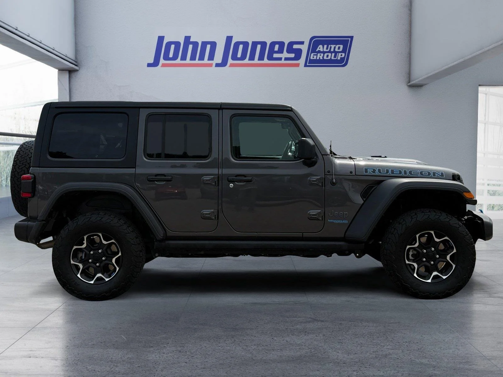 Used 2022 Granite Crystal Metallic Clearcoat Jeep Unlimited Rubicon image 6