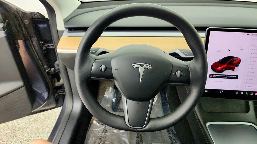 Used 2023 Midnight Silver Metallic Tesla RWD image 13