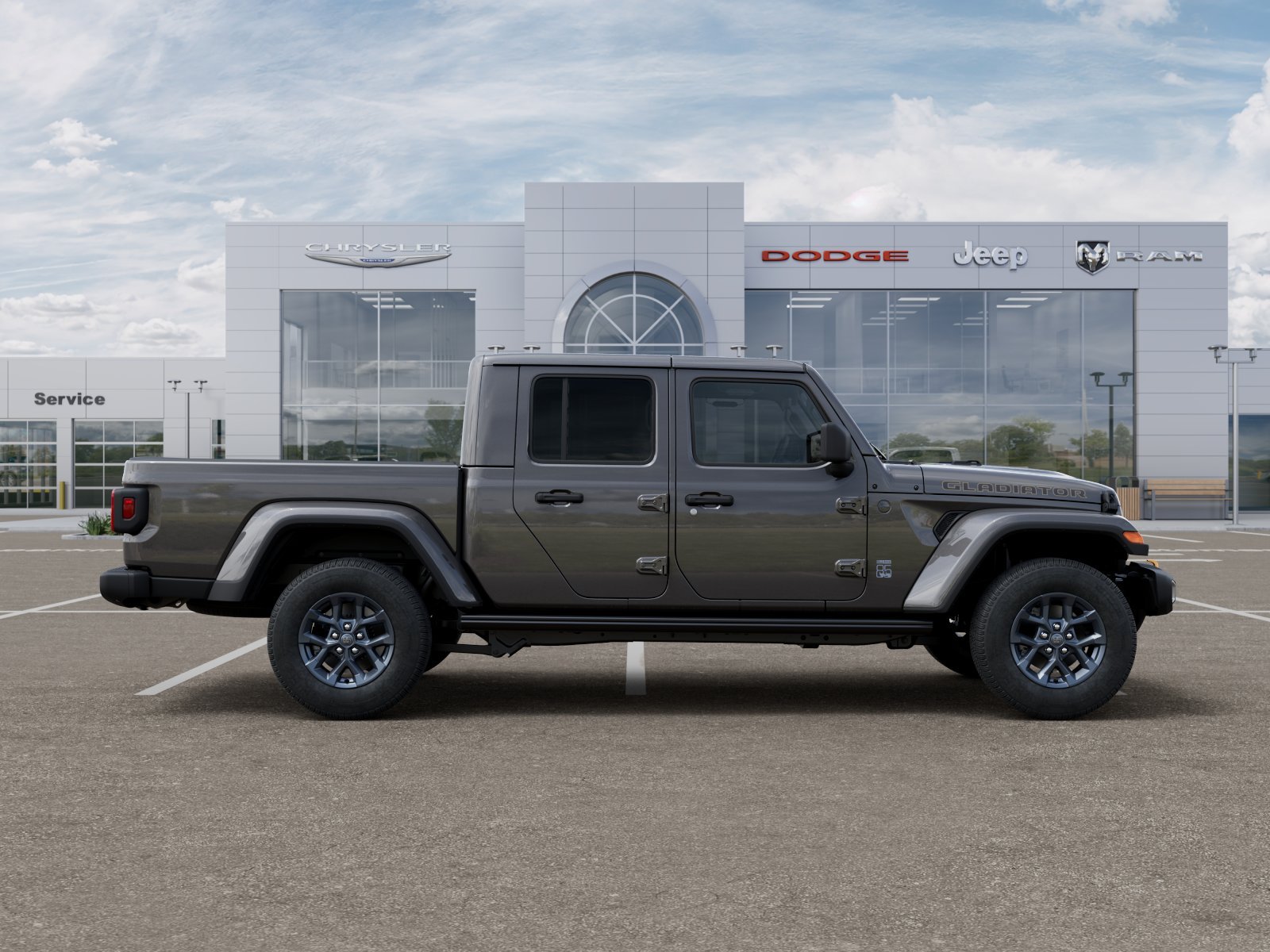 New 2026 Granite Crystal Metallic Clearcoat Jeep 85th Anniversary Edition image 47