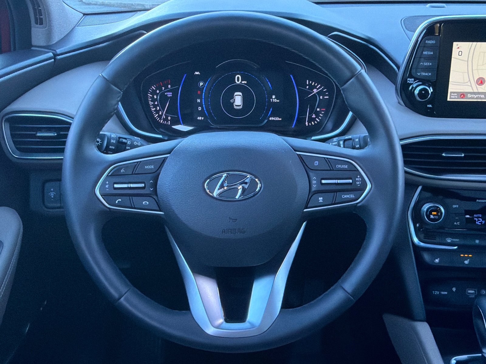 Used 2020 Scarlet Red Hyundai Limited image 27