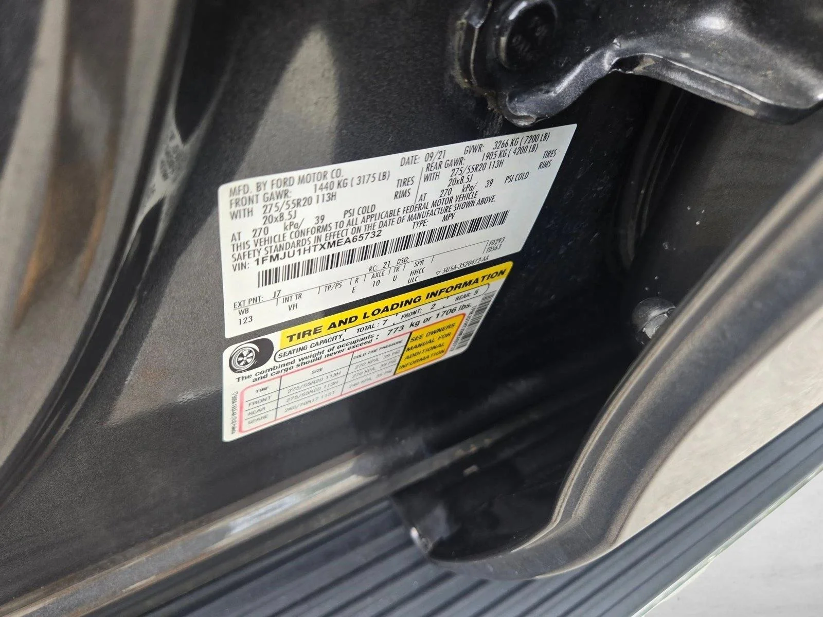 Used 2021 Magnetic Metallic Ford XLT image 23