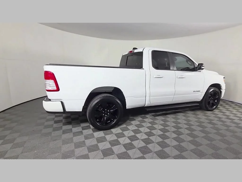 Used 2021 Bright White Clearcoat Ram Big Horn image 38