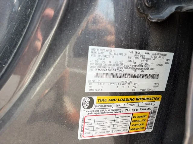 Used 2020 Gray Ford Limited image 46