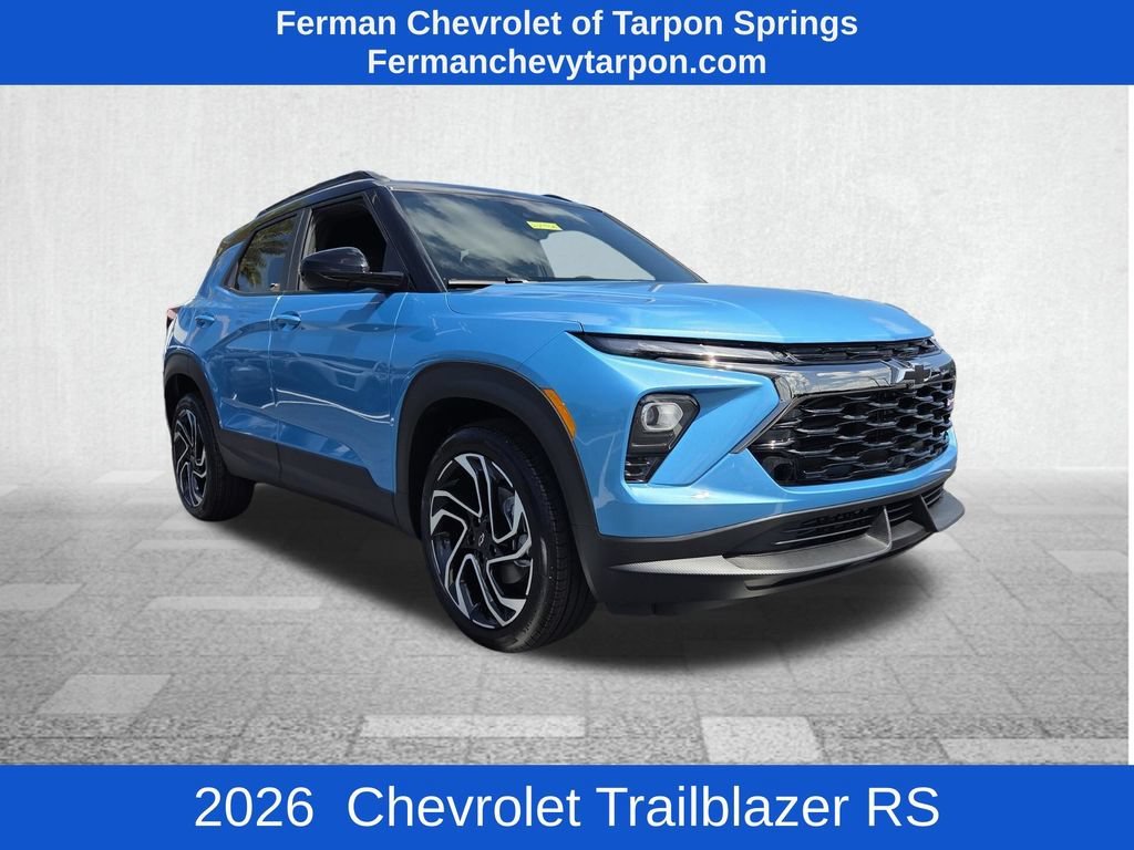 New 2026 Marina Blue Metallic Chevrolet RS image 1