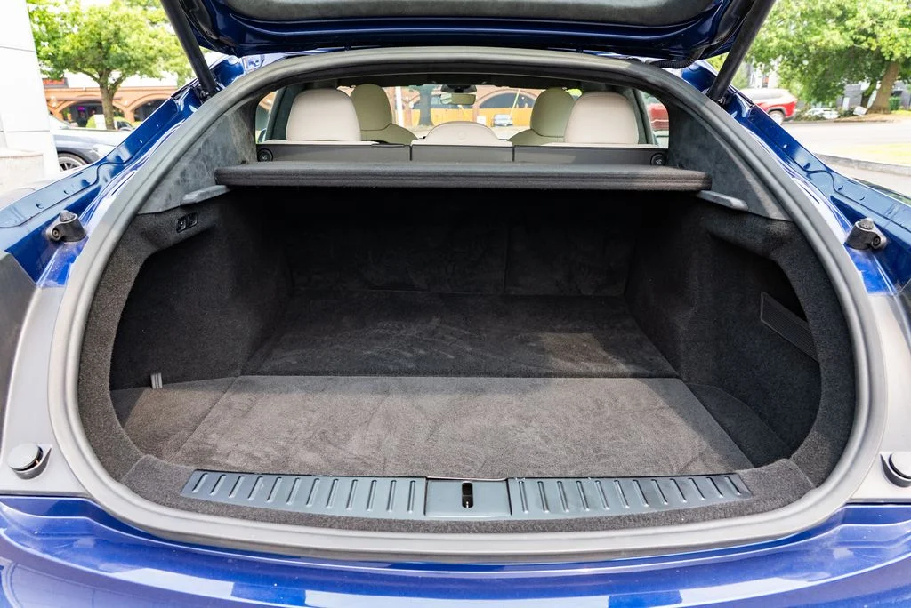 Used 2021 Blue Tesla Plaid image 8